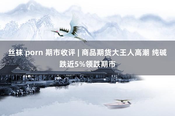 丝袜 porn 期市收评 | 商品期货大王人高潮 纯碱跌近5%领跌期市