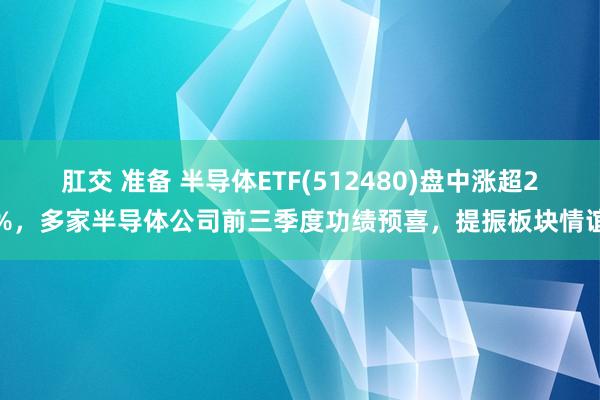 肛交 准备 半导体ETF(512480)盘中涨超2%，多家半导体公司前三季度功绩预喜，提振板块情谊